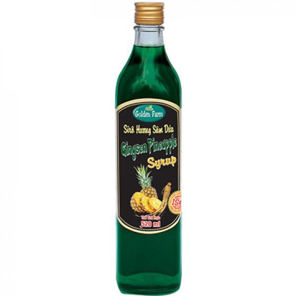 Sirô Golden Farm hương Sâm Dứa