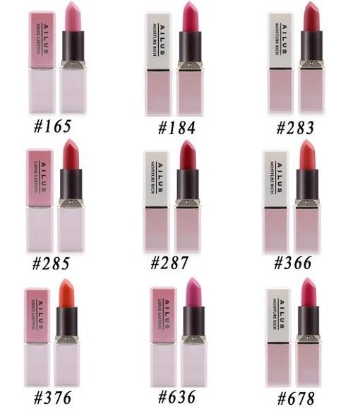 Son mịn môi lâu phai số 3.7g Naris Ailus Smooth Lipstick