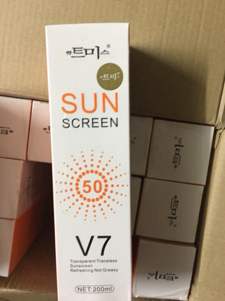 Kem chống nắng Hàn Quốc Sun Screen V7