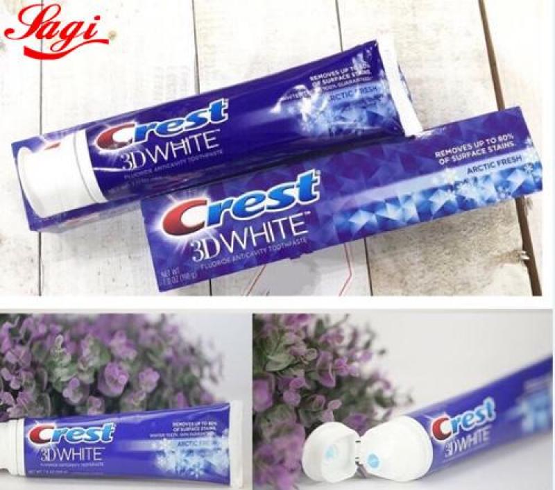 Kem đánh răng chuyên làm trắng CREST 3D White Radiant Arctic Fresh(198g) Mỹ