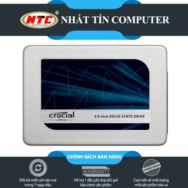 [HCM]Ổ cứng SSD Crucial MX500 3D NAND SATA III 2.5 inch 500GB (Xanh) - Nhất Tín Computer