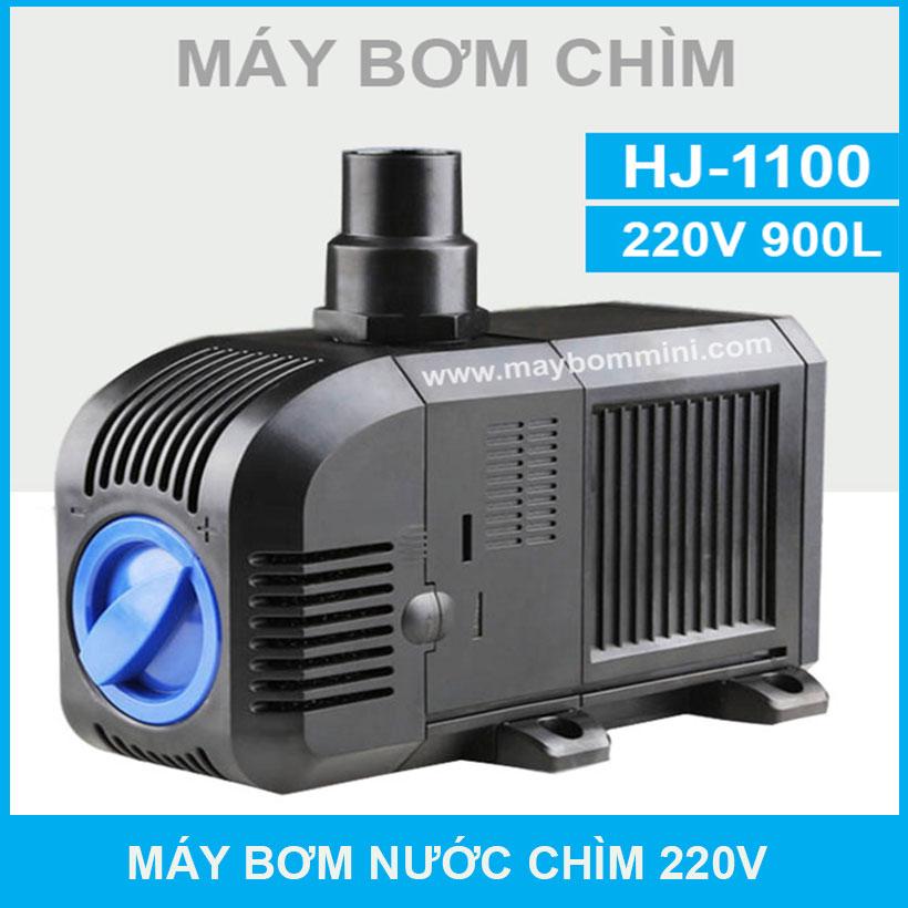 Máy bơm nước chìm hồ cá hòn non bộ nước thải 220v hj-1100 900l