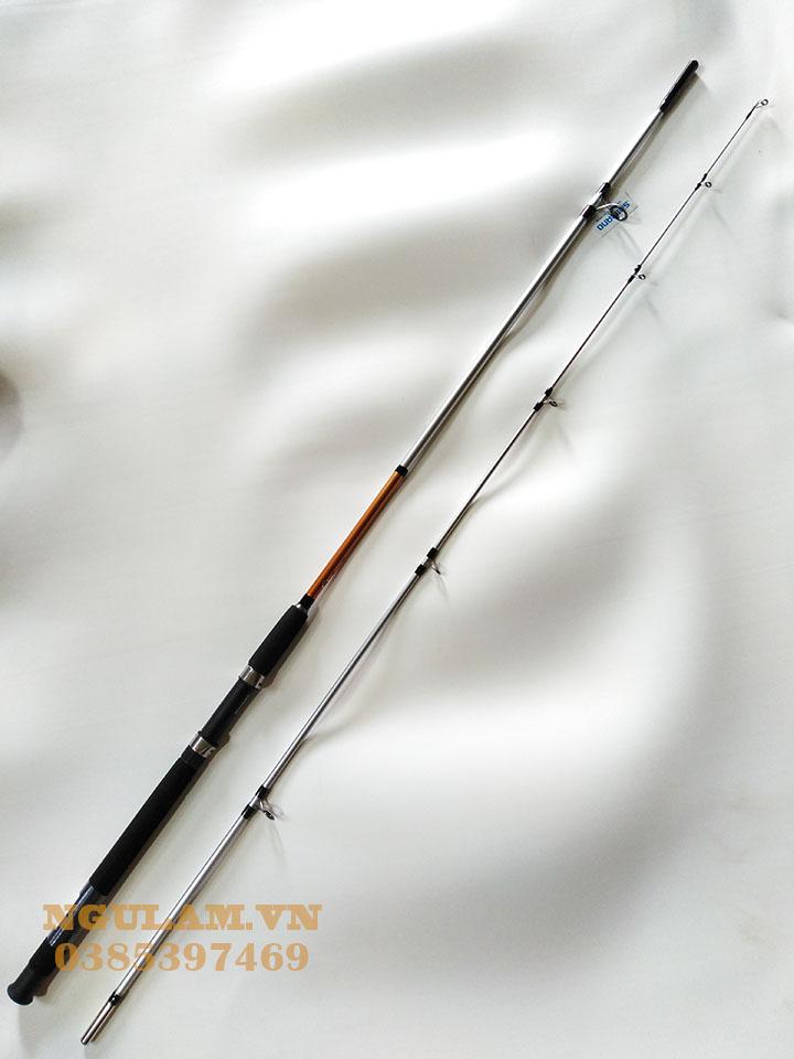 can cau may 2 khuc shimano cruzar 2m7 rỗng, chất lượng tốt tải cá 10-15kg