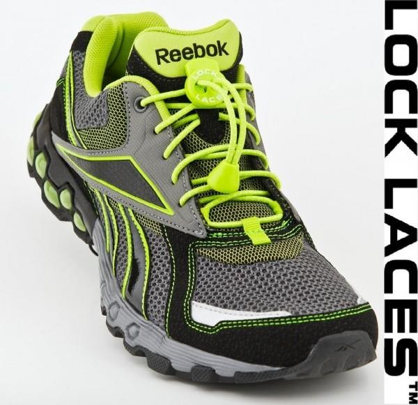 Khóa dây giày dây buộc giày thông minh thể thao lock laces - xanh chuối