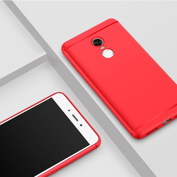 Ốp lưng cao cấp Xiaomi redmi Note 4X Màu đỏ