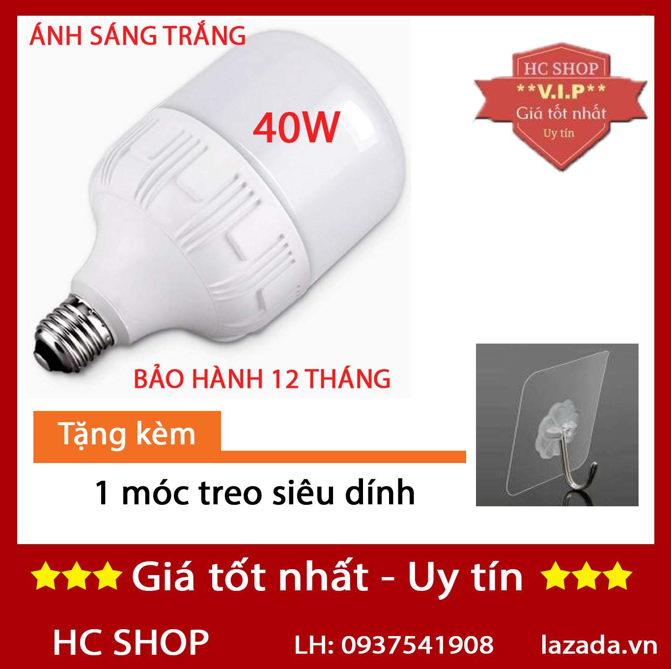 Bóng đèn Led trụ 40W Siêu sáng - tiết kiệm điện -Bảo hành 12 tháng