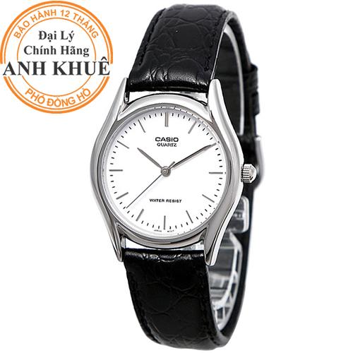 Đồng hồ nam dây da casio anh khuê mtp-1094e-7adf