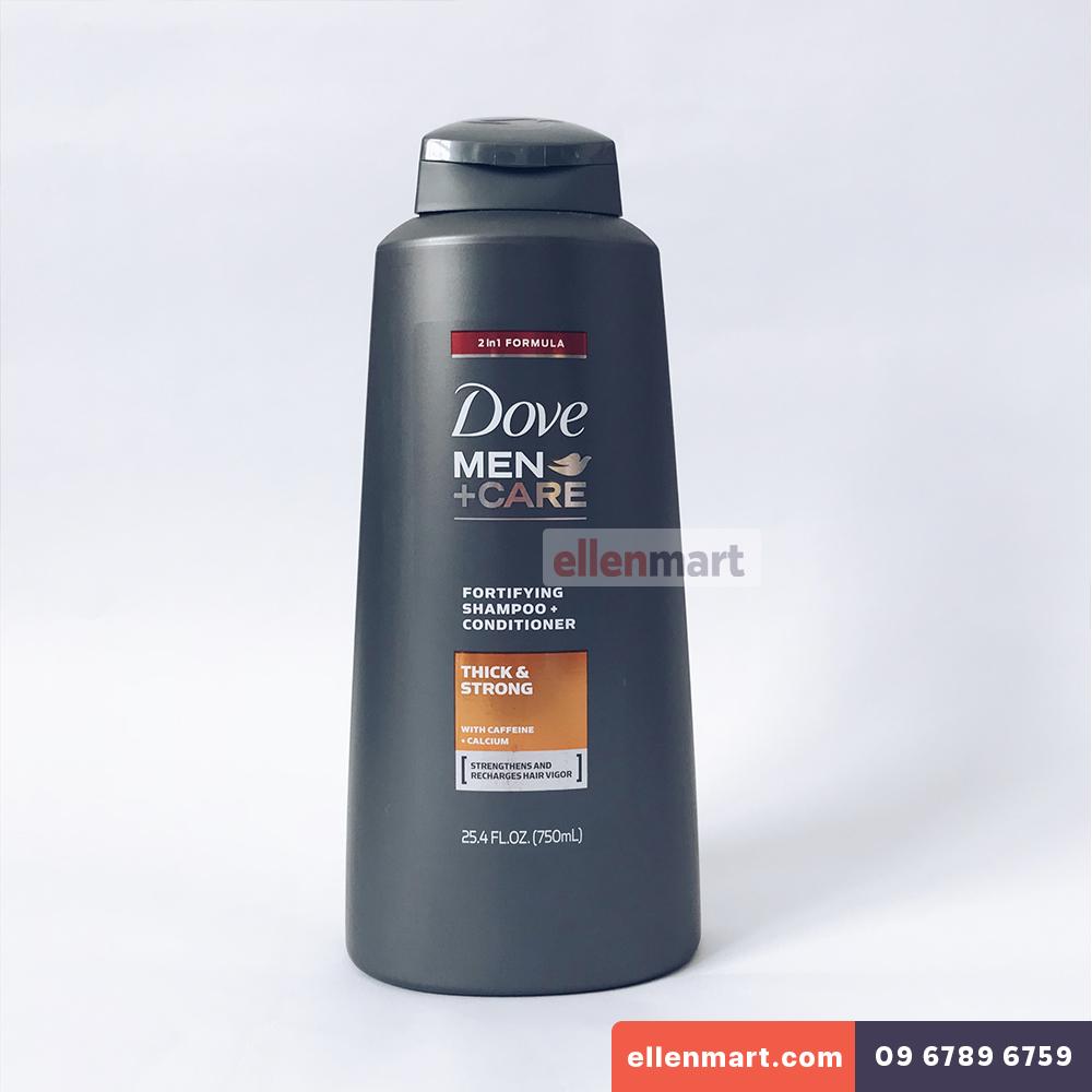 Gội xả trị gàu dove men care 750ml
