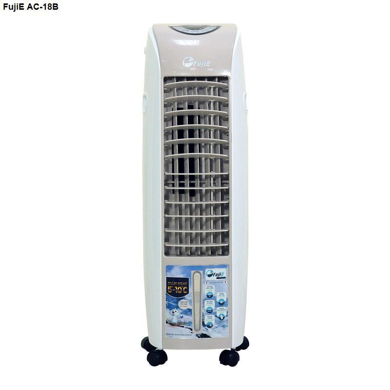 Máy làm mát không khí phòng 15-20m2 nhập khẩu FujiE AC-18B, quạt điều hòa không khí, có điều khiển từ xa, hẹn giờ, bình chứa 6,5L, 3 chế độ làm mát, lọc ion âm, tiết kiệm điện- Chính hãng bảo hành 2 năm
