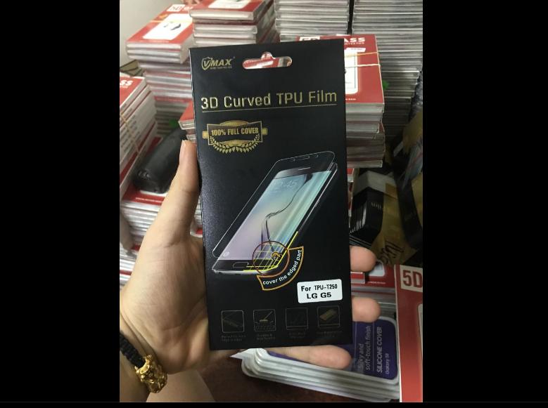 Miếng dán dẻo full màn Vmax cho LG G5
