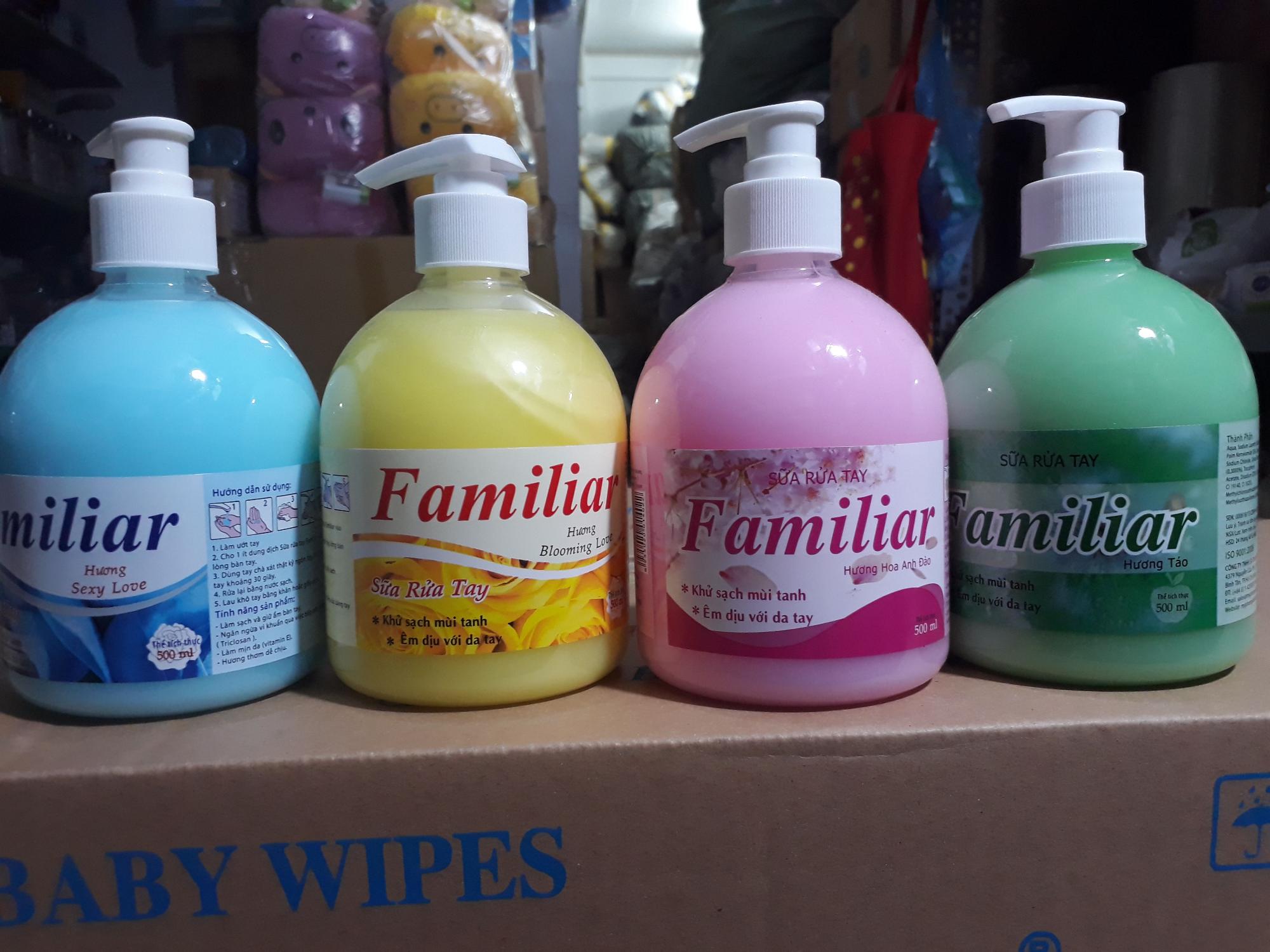 Nước rửa tay Familiar 500ml hương Bolling love