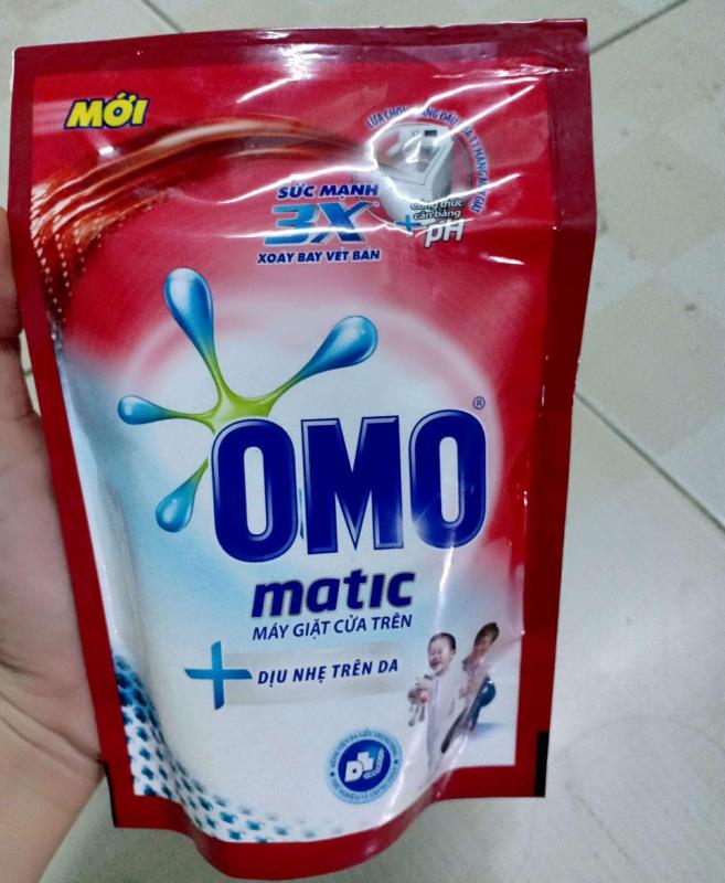Combo 2 bịch Nước giặt OMO Matic 150 ml ( hàng tặng) nhập khẩu