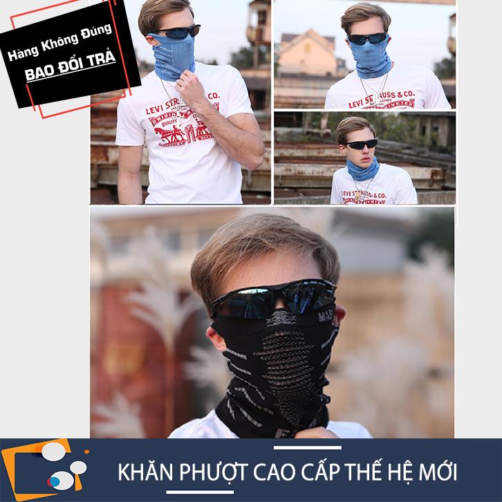 Khăn phượt thun co giãn dòng cao cấp