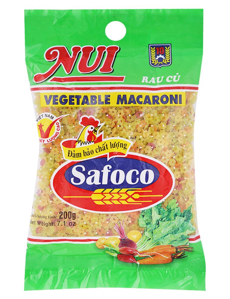Nui sao rau củ Safoco gói 200g sản phẩm tốt chất lượng dễ dàng sử dụng giá