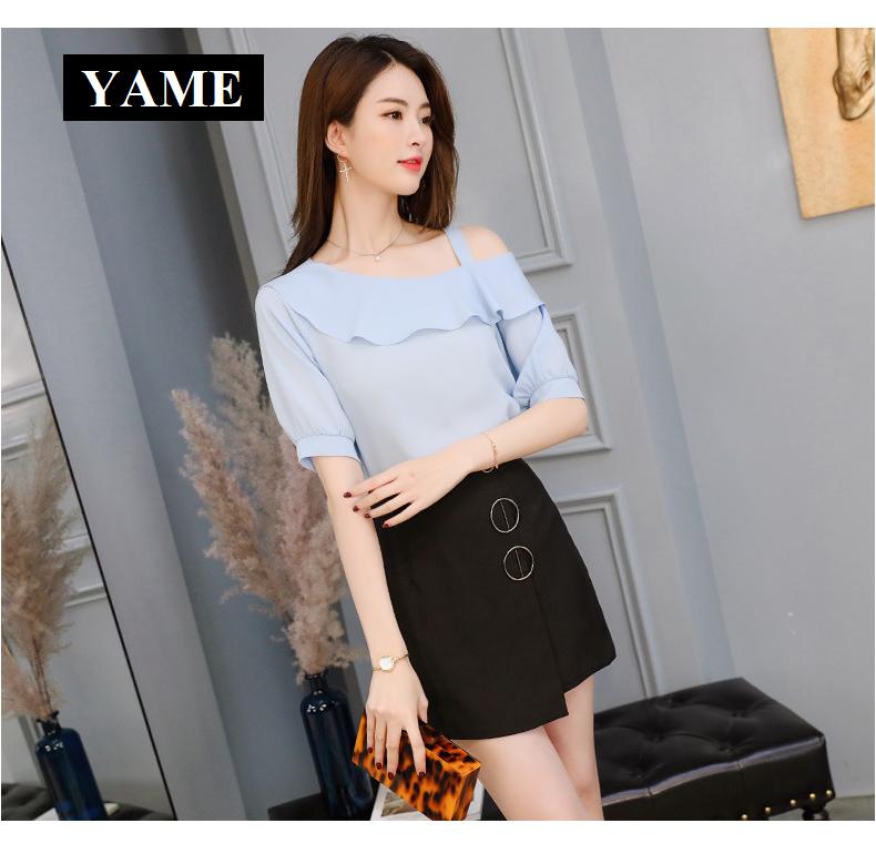 Áo Nữ Vải Voan Siêu Hot Mẫu Mới Chất Đẹp YAME S9-668S