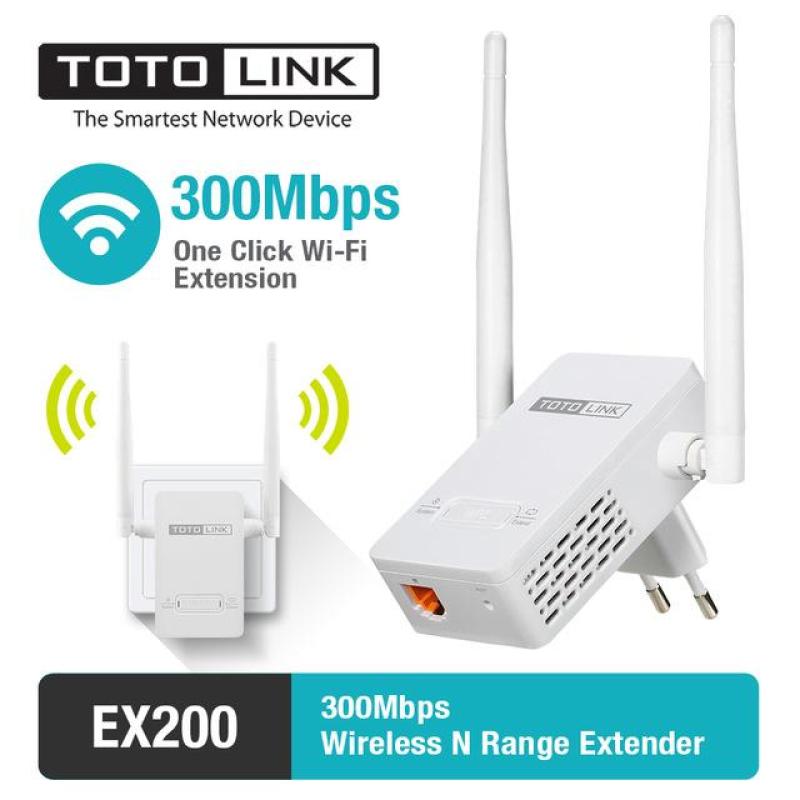 Bảng giá Thiết bị Kích sóng WiFi Repeater TOTOLINK EX200 (Trắng) Phong Vũ