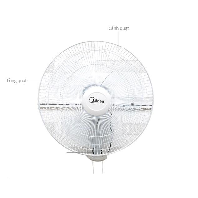 Quạt treo tường midea fw40-15vf - cánh 40cm