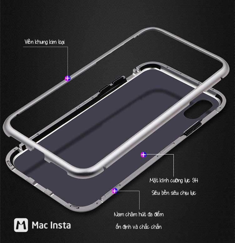 Ốp lưng điện thoại nam châm cho iphone 7 Plus siêu đẳng cấp