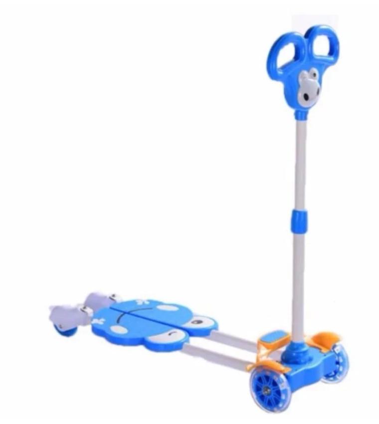 Mua EuroHome Xe Scooter 4 bánh cho bé (Xanh ) + tặng bảo vệ tay chân.