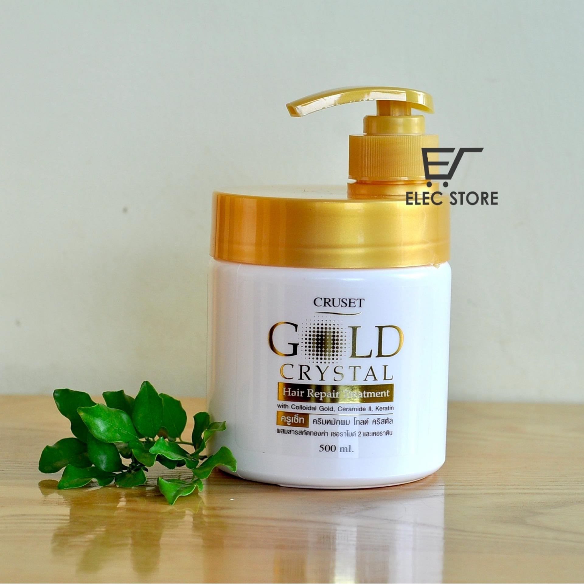 Kem ủ tóc Cruset Gold Crystal 500g Thái Lan