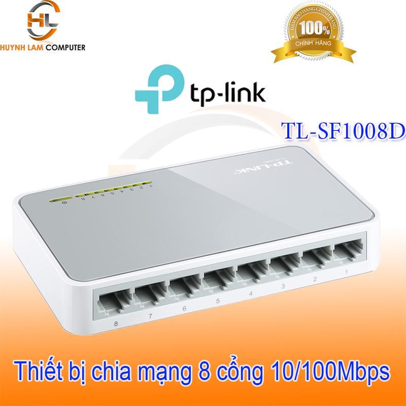 Bảng giá Switch 8 port - Bộ chia mạng 8 cổng TPLink SF1008D FPT phân phối Phong Vũ