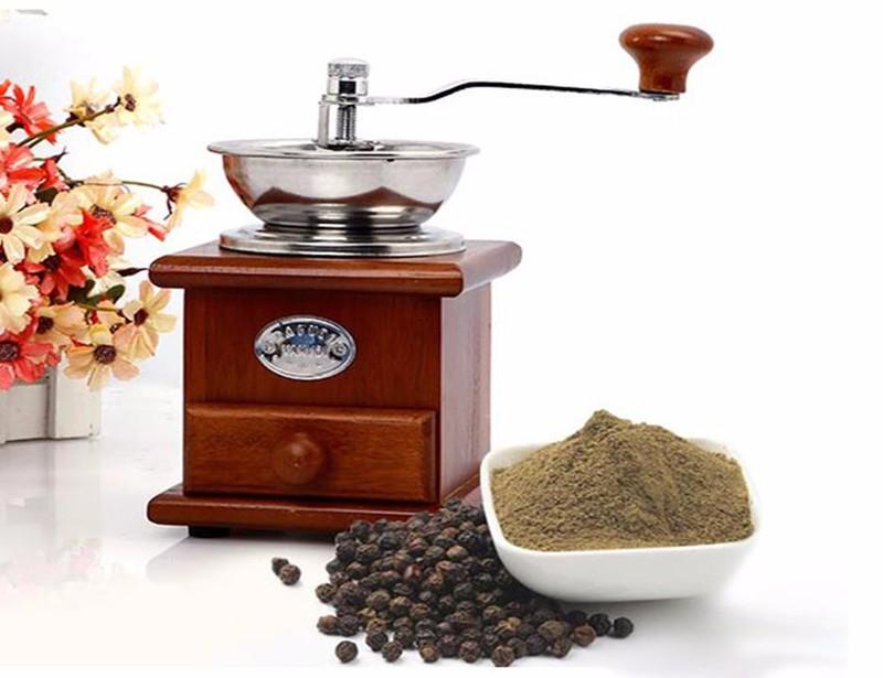 Cối xay tiêu gỗ đa năng
