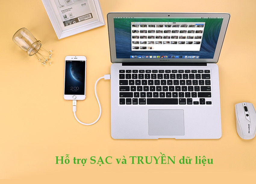 Đầu chuyển đổi Micro USB sang Lightning MFI UGREEN US258 /US164 Đầu chuyển đổi Micro USB sang Lightning MFI UGREEN US258 /US164