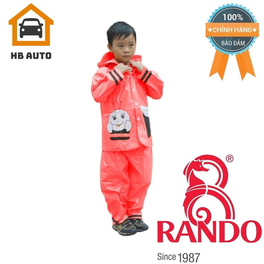 Áo mưa trẻ em bộ ong mật rando csps-20 size 5 1.3 – 1.45 m