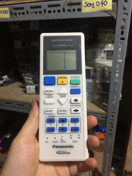 ĐIỀU KHIỂN ĐIỀU HÒA PANASONIC 1 CHIỀU INVERTER  iAUTO - X