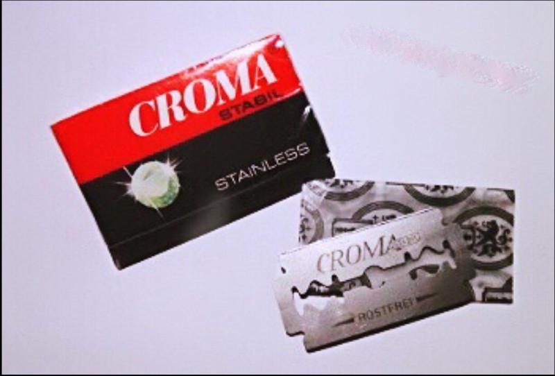 Lưỡi dao cạo râu croma 3 hộp siêu bền