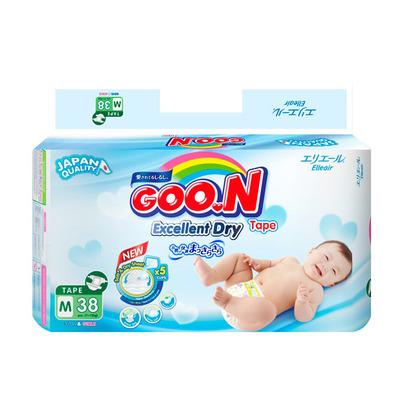 Tã giấy goo.n renew slim jumbo m38