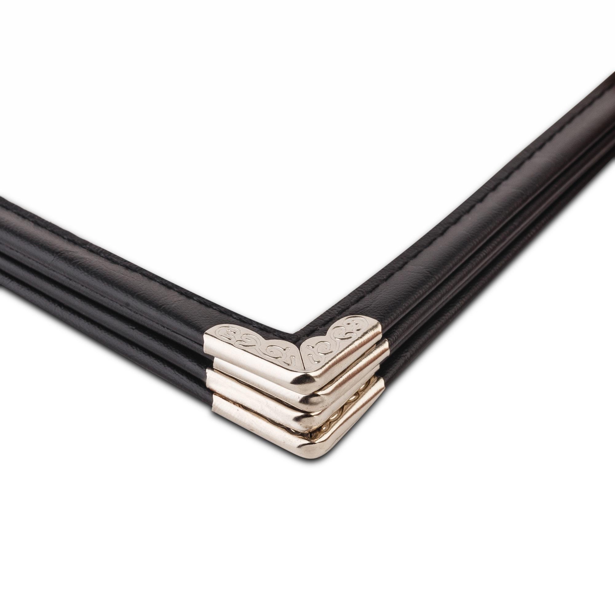 Bìa menu 12 Trang (6 tờ) - Kích thước A4 - Đen