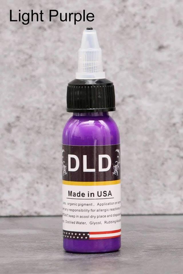 Mực xăm dld light purple chính hãng usa 30ml