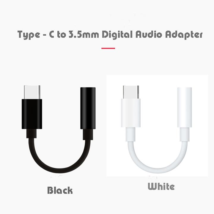 Cáp chuyển đổi âm thanh từ usb type c to 3.5mm