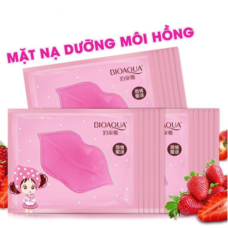 Mặt Nạ Dưỡng Môi Hồng BioAqua nhập khẩu