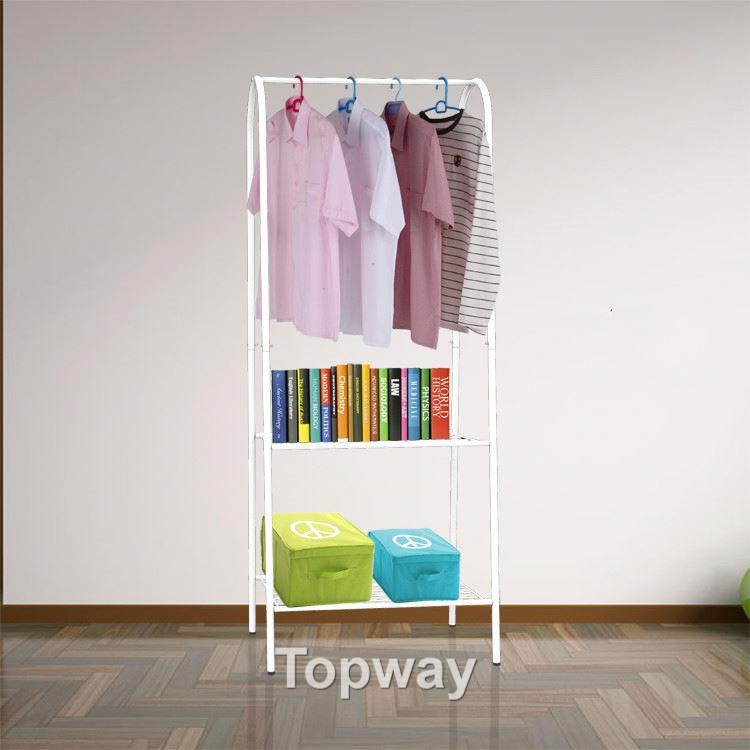 [HCM]Kệ sắt treo quần áo hình chữ A 2 tầng