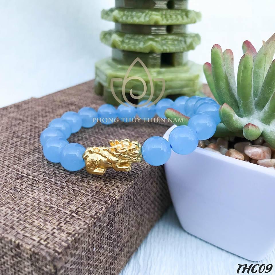 Vòng tay đá mix tỳ hưu nhiều màu