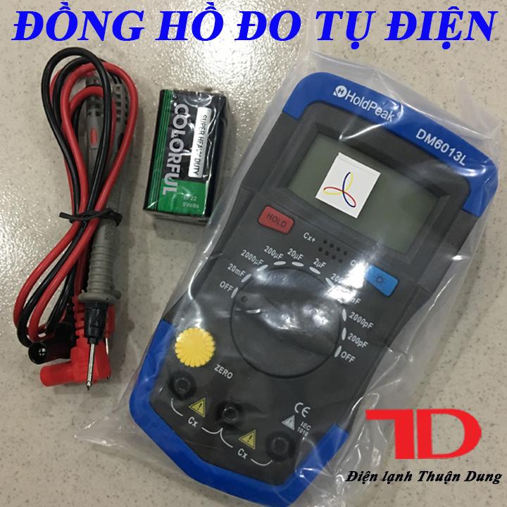 Đồng hồ đo tụ điện dm6013l - điện lạnh thuận dung