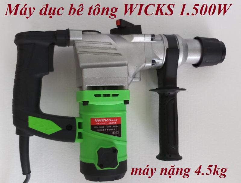 Máy khoan đục bê tông công suất 1500w