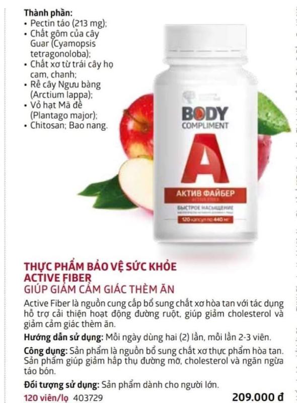 VIÊN UỐNG HỖ TRỢ GIẢM CÂN (GIẢM CẢM GIÁC THÈM ĂN,CUNG CẤP CHẤT XƠ)