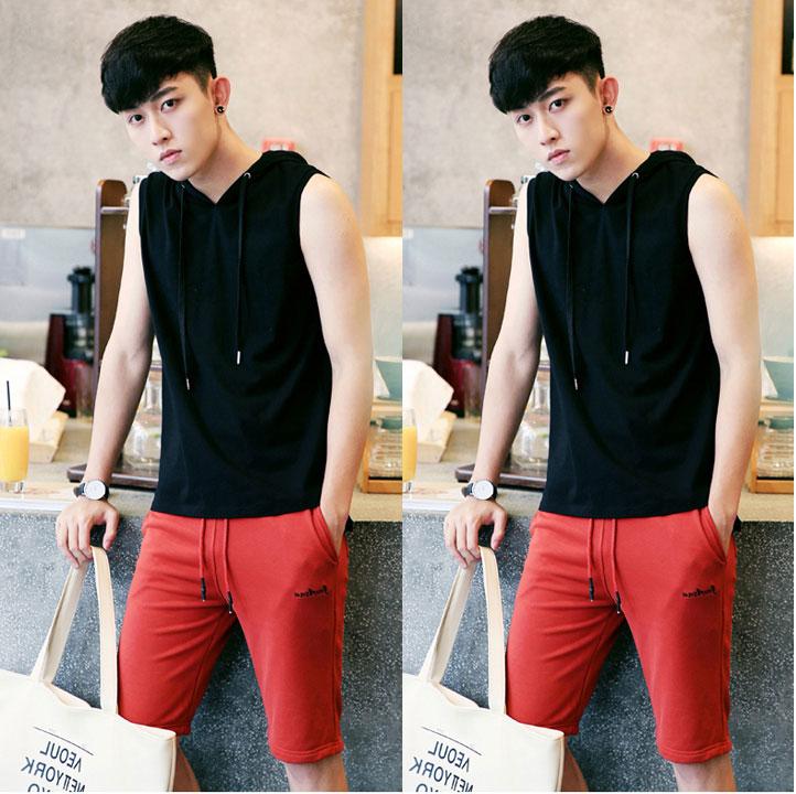 Bộ đồ thể thao 3 lổ có nón nam Manly