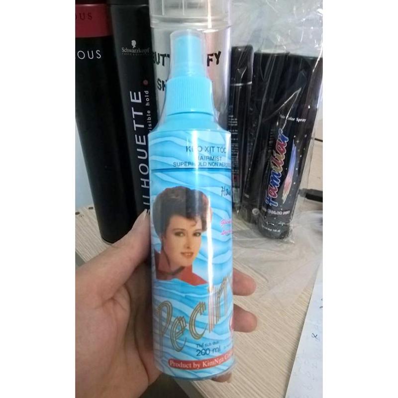 Keo xịt tóc tạo kiểu Hair Spray Pecinve 230ml giá rẻ