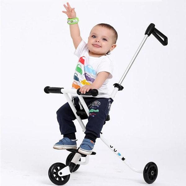 Xe đẩy 3 bánh gấp gọn du lịch cho bé yêu