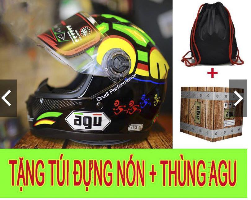 Nón AGU tem rùa, tặng túi đựng nón