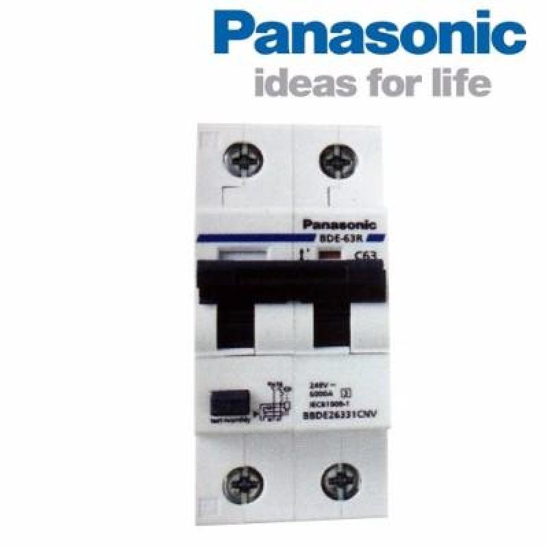 Cầu  chống giật Panasonic RCBO 2P 50A,63A-BBDE26331CNV