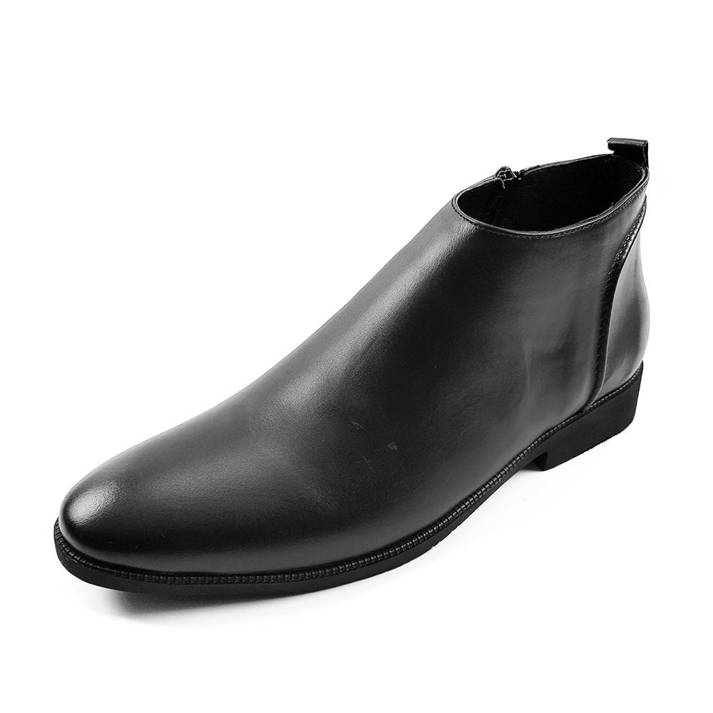 Giày Boot Nam Cổ Lửng Da Bò Thật Dáng Hầm Hố Đầy Kiêu Hãnh Cá Tính (Đen - Nâu) Ensado CL08LM