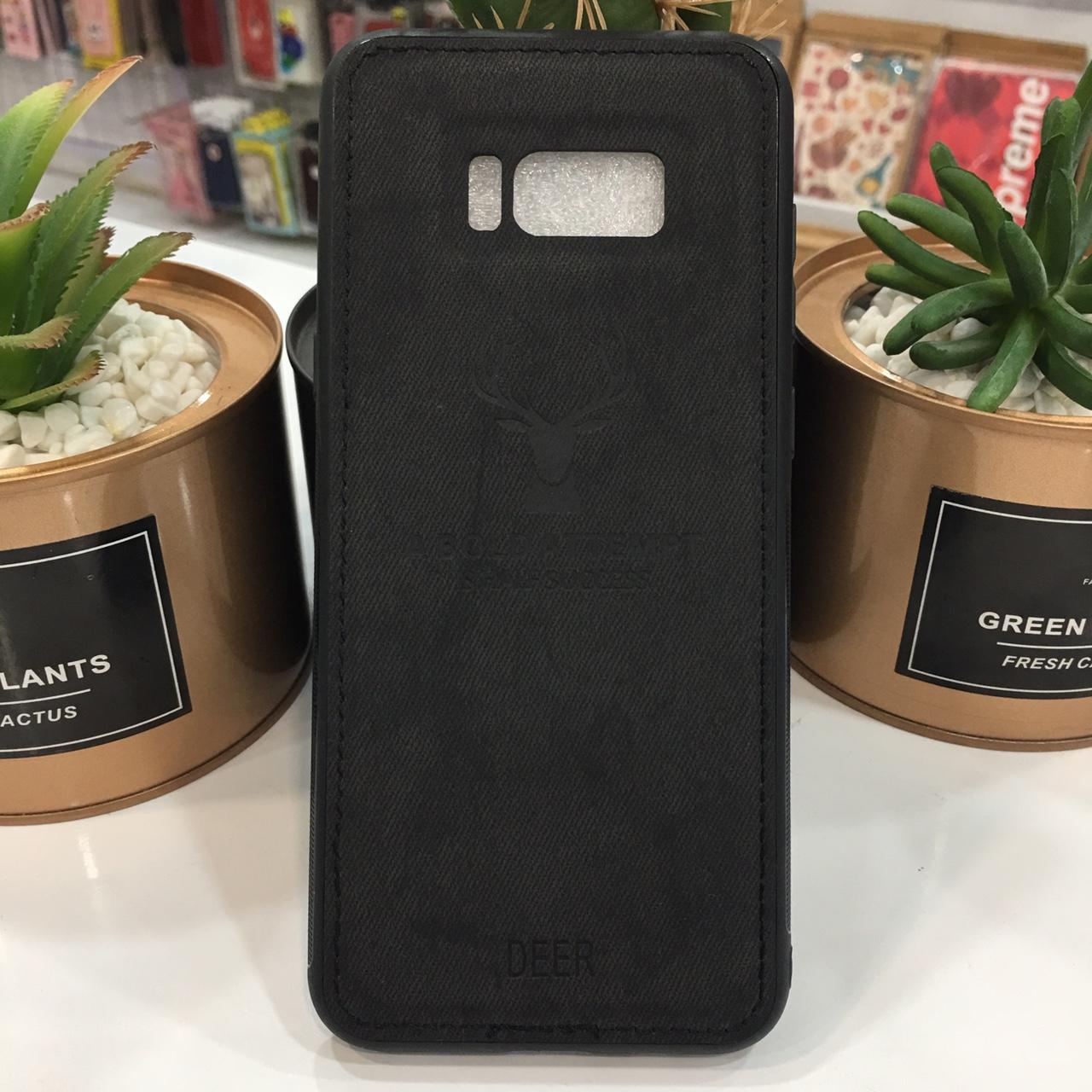 Ốp lưng samsung galaxy s8 plus - vải jean mịn