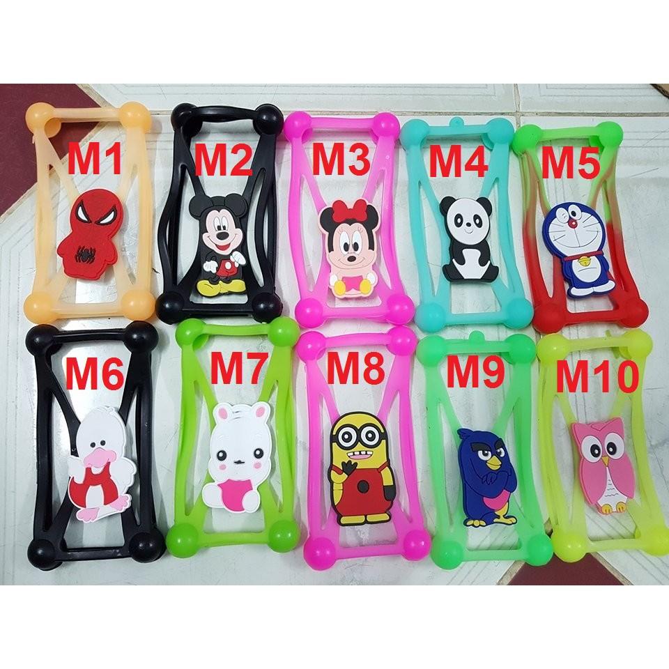 [HCM]Ốp lưng silicon hình thú đa năng