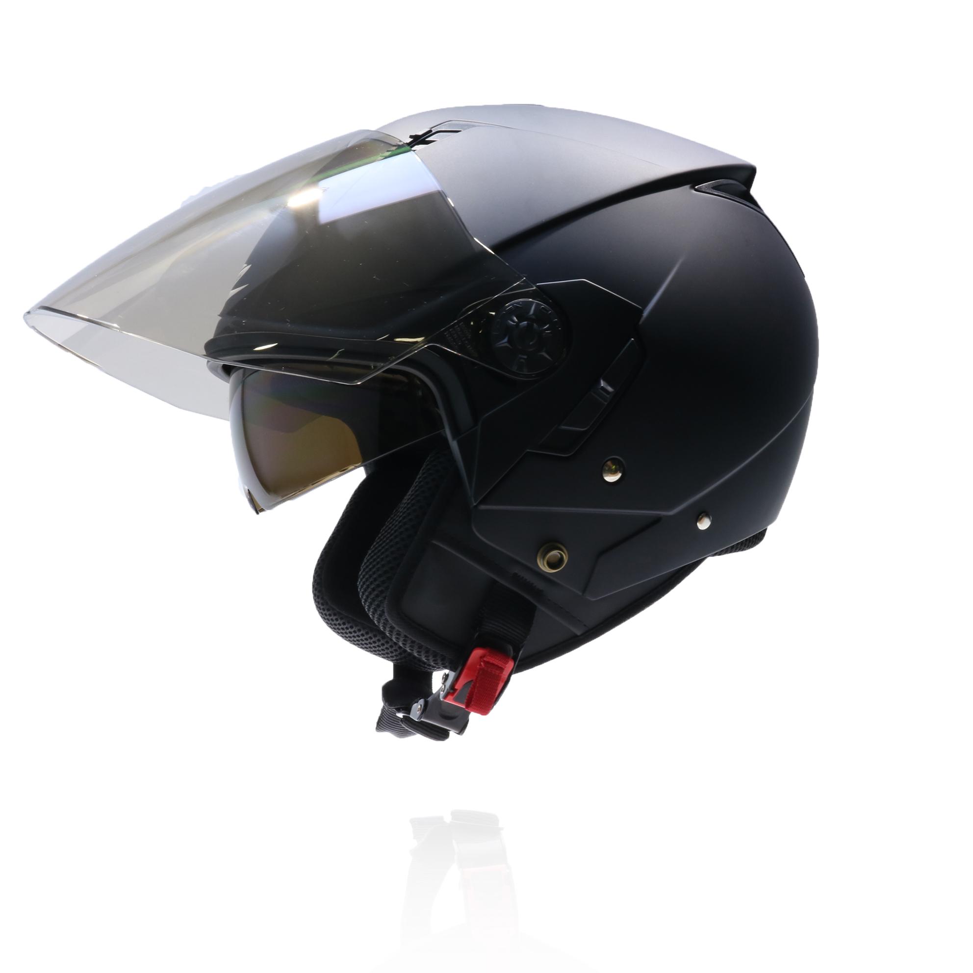 Mũ Bảo Hiểm 3/4 2 kính Zeus 205 - Đạt Chuẩn ECE, DOT, NBR,CNS