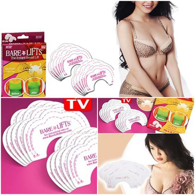 Com bo 50 miếng dán nâng ngực cao cấp
